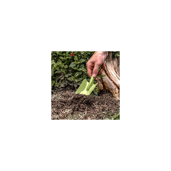 SUAN - Transplantoir pour jardinage - En acier - Dimensions : 26 x 6 cm - large