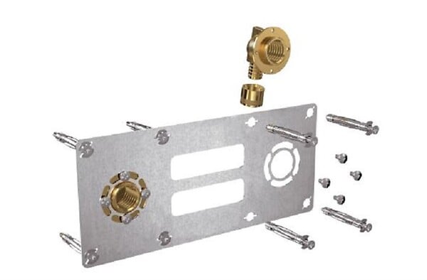 WATTS - Kit de fixation robinetterie Robifix Watts - A sertir - Monotrou - F 1/2" - large