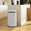 KITCHEN MOVE - Poubelle automatique inox MAJESTIC blanc 58L - vignette