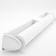 VOLET-MOUSTIQUAIRE - Store Jour Nuit L 32 cm x H 150 cm blanc sans perçage - vignette
