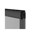 VOLET-MOUSTIQUAIRE - Moustiquaire enroulable verticale grise H145 cm x L130 cm - vignette