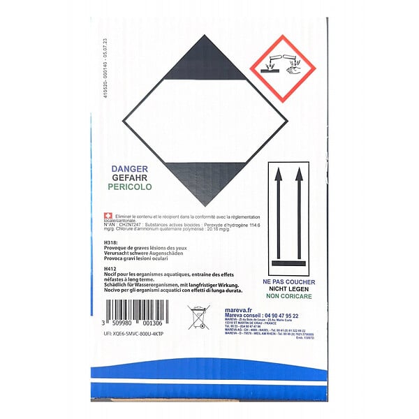 MAREVA - Lot de 2 Algicides MAREVA REVATOP 12 % - 5 L - 000124U - large