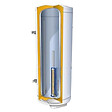 ARISTON - Chauffe eau électrique Vertical Mural Ariston HPC + 100 L - vignette