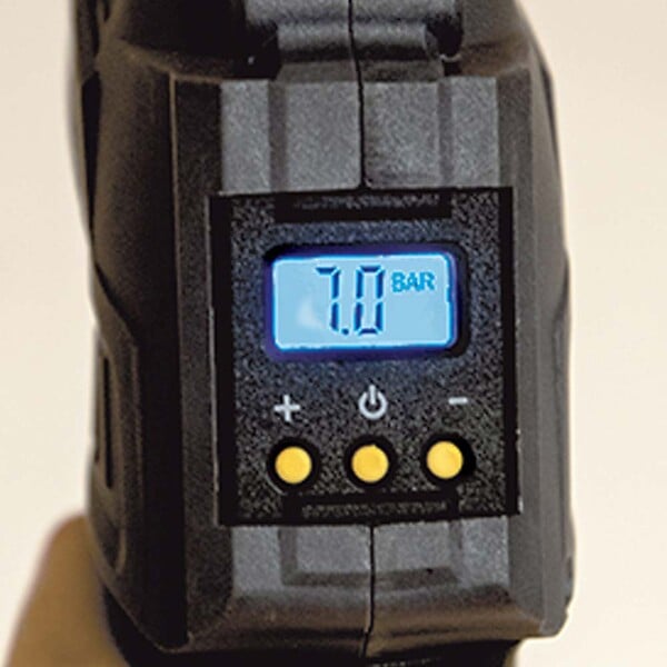RIBIMEX - Compresseur r-bat20 batterie 20 Volts 2amp avec embouts - large