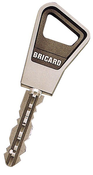 BRICARD - Mécanisme 3 points vertical fouillot sans bille blanc droite - BRICARD - 1101001 - large