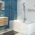ALLIBERT - Pare baignoire réversible 80x140cm KORDO - vignette