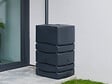 NATURE - Récupérateur d'eau de pluie mural anthracite avec robinet 450 L - Nature - vignette