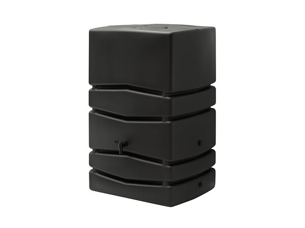 NATURE - Récupérateur d'eau de pluie mural anthracite avec robinet 450 L - Nature - large