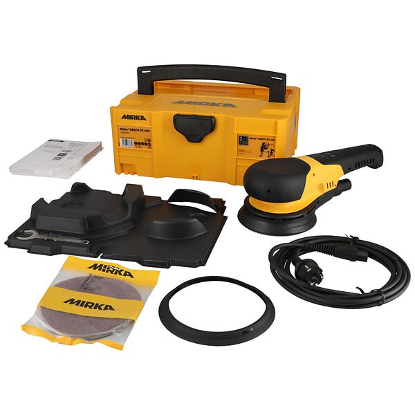 MIRKA - Ponceuse filaire rotative MIRKA MRS6002100CA Deros RS 600 en coffret Diam.150mm - large