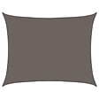 VIDAXL - vidaXL Voile d'ombrage 160 g/m² Anthracite 6x8 m PEHD - vignette