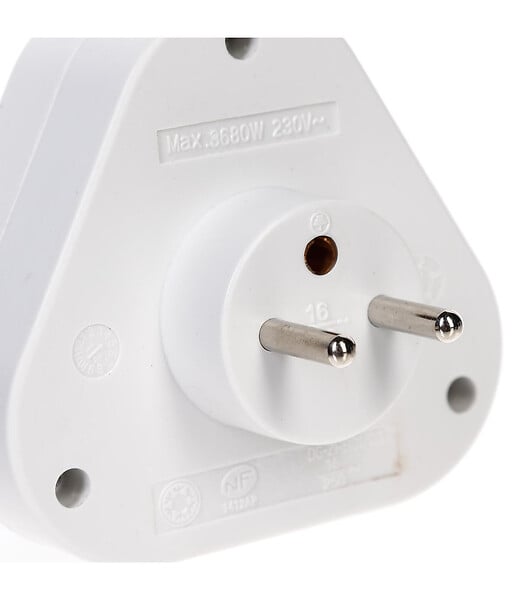 5 FIVE SIMPLY SMART - Bloc Multiprise 5 prises avec interrupteur lumineux et 2 entrées USB - large