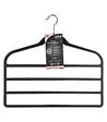 5 FIVE SIMPLY SMART - Lot de 2 Cintres 4 pantalons avec revêtement anti glisse en feutrine - vignette