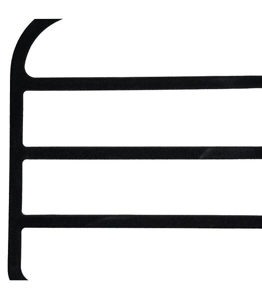 5 FIVE SIMPLY SMART - Lot de 2 Cintres 4 pantalons avec revêtement anti glisse en feutrine - large