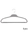 5 FIVE SIMPLY SMART - Lot de 5 Cintres avec revêtement Soft touch anti glisse - vignette
