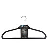 5 FIVE SIMPLY SMART - Lot de 5 Cintres Noirs avec revêtement Soft touch anti glisse - vignette