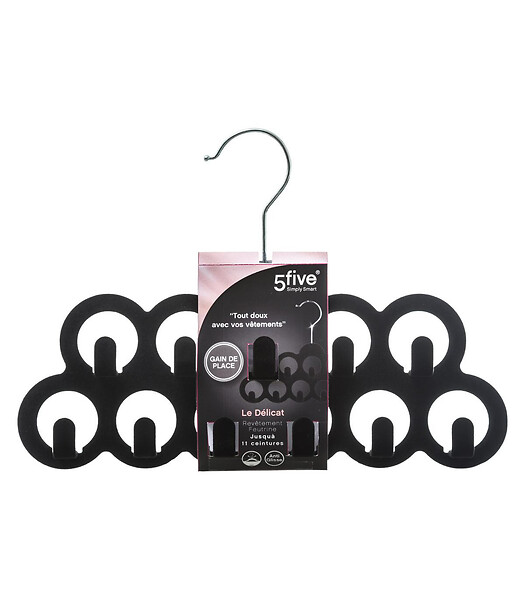 5 FIVE SIMPLY SMART - Cintre à Ceintures avec revêtement anti glisse en feutrine - large