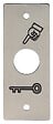 SEWOSY - Plaque inox gravée exit avec braille diamètre 19mm - SEWOSY - PPBP19_BE - vignette