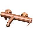 ESSEBAGNO - Luisa mitigeur bain-douche mécanique or rose brossé - vignette