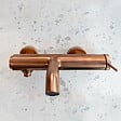 ESSEBAGNO - Luisa mitigeur bain-douche mécanique or rose brossé - vignette