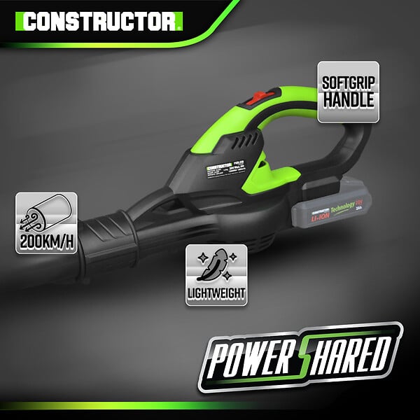 CONSTRUCTOR - Souffleur sur batterie 20 V Max (sans batterie) - large