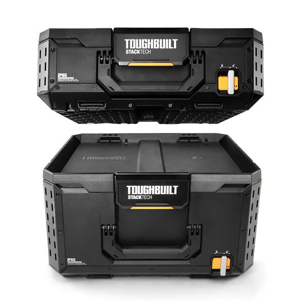 TOUGHBUILT INDUSTRIES - Coffre à roulettes StackTech TOUGHBUILT TB-B1-B-70R-BEA - large