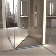 WEDI - Receveur de douche à carreler 150 x 150 Fundo Primo carré écoulement centrée + bonde horizontale + kit d'étanchéité - vignette