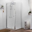 JACOB DELAFON - Receveur douche Ipso 140x80 + paroi coulissante angle + bonde - vignette