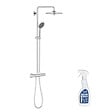 GROHE - Colonne de douche thermostatique Vitalio Joy 260 avec nettoyant robinetterie GrohClean - vignette