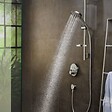 HANSGROHE - Douchette à main Raindance Select S 120 3jet PowderRain aspect doré poli - vignette