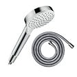 HANSGROHE - Pommeau de douche Crometta + Flexible Metaflex 160 cm chromé - vignette