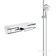 GROHE - Grohe - Robinet bain thermostatique avec tablette Grohtherm + Ensemble de douche Rainshower - vignette
