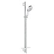 GROHE - Grohe - Robinet bain thermostatique avec tablette Grohtherm + Ensemble de douche Rainshower - vignette
