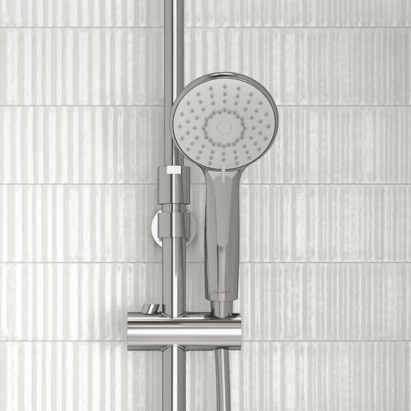 JACOB DELAFON - Pommeau de douche Juliette chrome + flexible - large