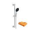 GROHE - Pommeau de douche Quickfix Vitalio Start 110 2 jets avec barre + microfibre - vignette