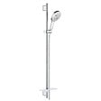 GROHE - Pommeau de douche Rainshower Smartactive 130 3 jets avec barre - vignette