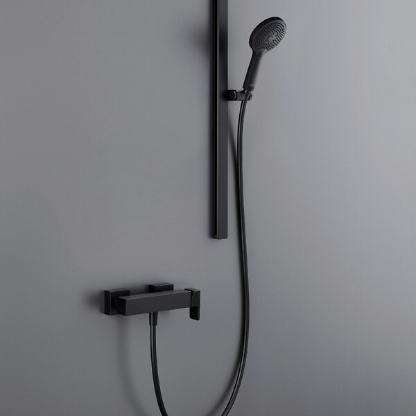 DURAVIT - Flexible de douche Universal 160 cm noir mat - large