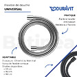 DURAVIT - Flexible de douche Universal 160 cm noir mat - vignette