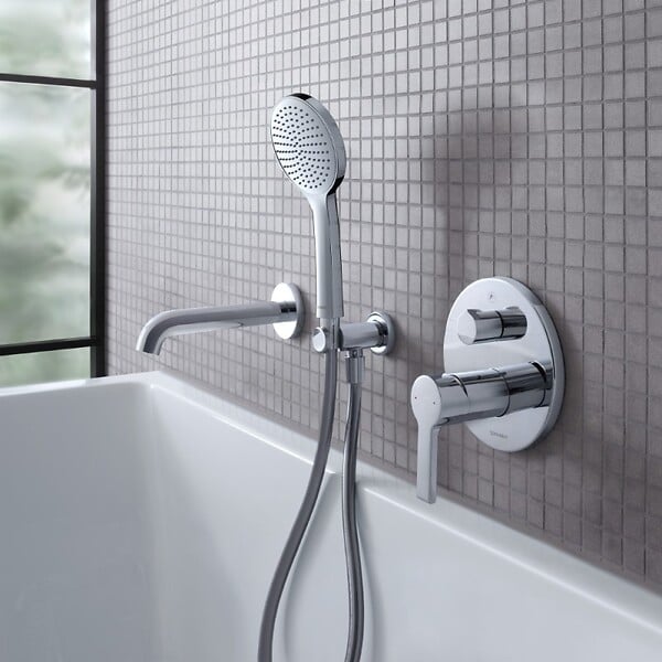 DURAVIT - Flexible de douche Universal 160 cm chromé - large