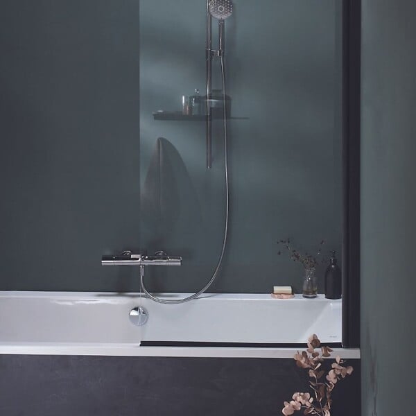 JACOB DELAFON - Baignoire bain douche Struktura compacte Acrylique renforcé 170 x 75 - large