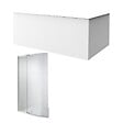 JACOB DELAFON - Tablier bain pour baignoires rectangulaires installation angle 180 x 90 x 60cm Blanc Mat + Pare bain Malice JACOB DELAFON - vignette