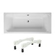 VILLEROY ET BOCH - Baignoire droite 170 X 80  Architectura acrylique avec pieds - vignette