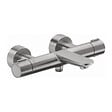 DURAVIT - Mitigeur bain douche thermostatique Wave inox brossé - vignette