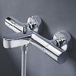 GROHE - Pack mitigeur bain douche thermostatique Precision Get +  Douchette Vitalio Start 100 + Flexible 2000 - vignette
