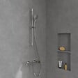VILLEROY ET BOCH - Mitigeur douche thermostatique  Universal rectangle Chrome - vignette