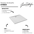 JACOB DELAFON - Receveur de douche 90 x 90 Kyreo ceramique carré blanc - vignette