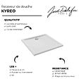 JACOB DELAFON - Receveur de douche 80 x 80 Kyreo ceramique carré blanc - vignette