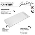 JACOB DELAFON - Receveur de douche antidérapant 170 x 80 Flight Neus acrylique rectangle blanc + bonde + capot - vignette