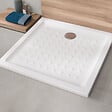 VILLEROY ET BOCH - Receveur O.NOVO extra plat - carré - Dimensions : 100 X 100 cm - Couleur : BLANC - vignette