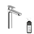 HANSGROHE - Mitigeur lavabo Vernis Blend 190 avec tirette et vidage synthétique Chromé + nettoyant Briochin - vignette