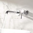 GROHE - Mitigeur lavabo mural Essence Taille M chromé avec corps encastré - vignette
